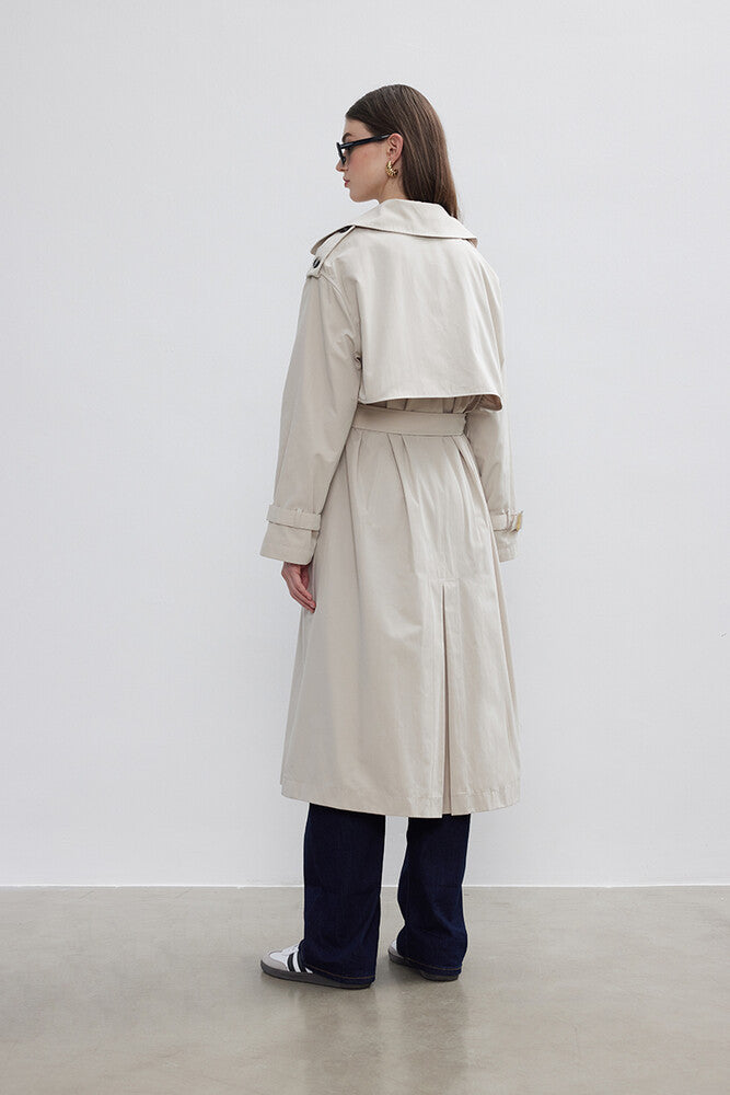 RÜZGARLIKLI TRENÇKOT